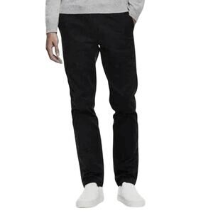 Saturdays New York City 32 Mens Chino Black Pants Slim Fit 100% Cotton